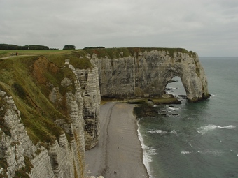 Větší verze po kliknutí. Normandie a Bretaň, srpen-září 2008